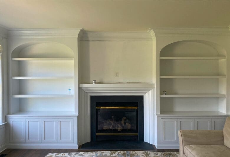Living room renovation in central pennsylvania from reinert brothers