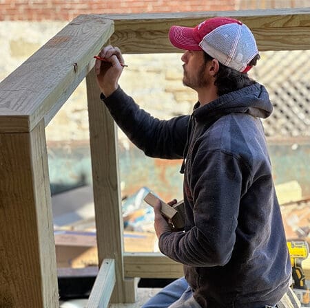 Deck building in central pa