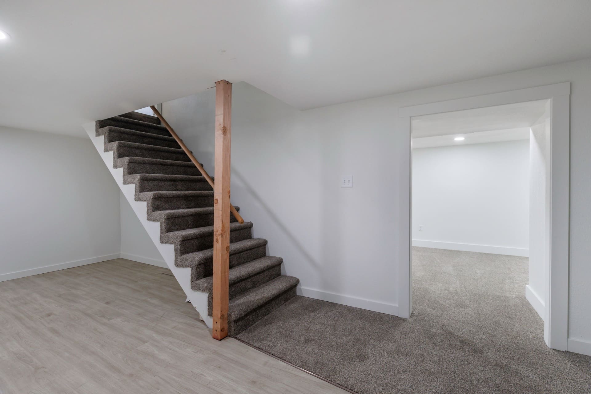 A basement remodeled in Carlisle PA