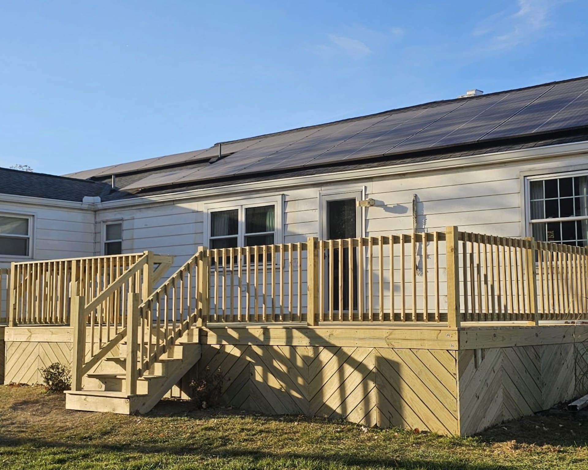 Deck built by rbc