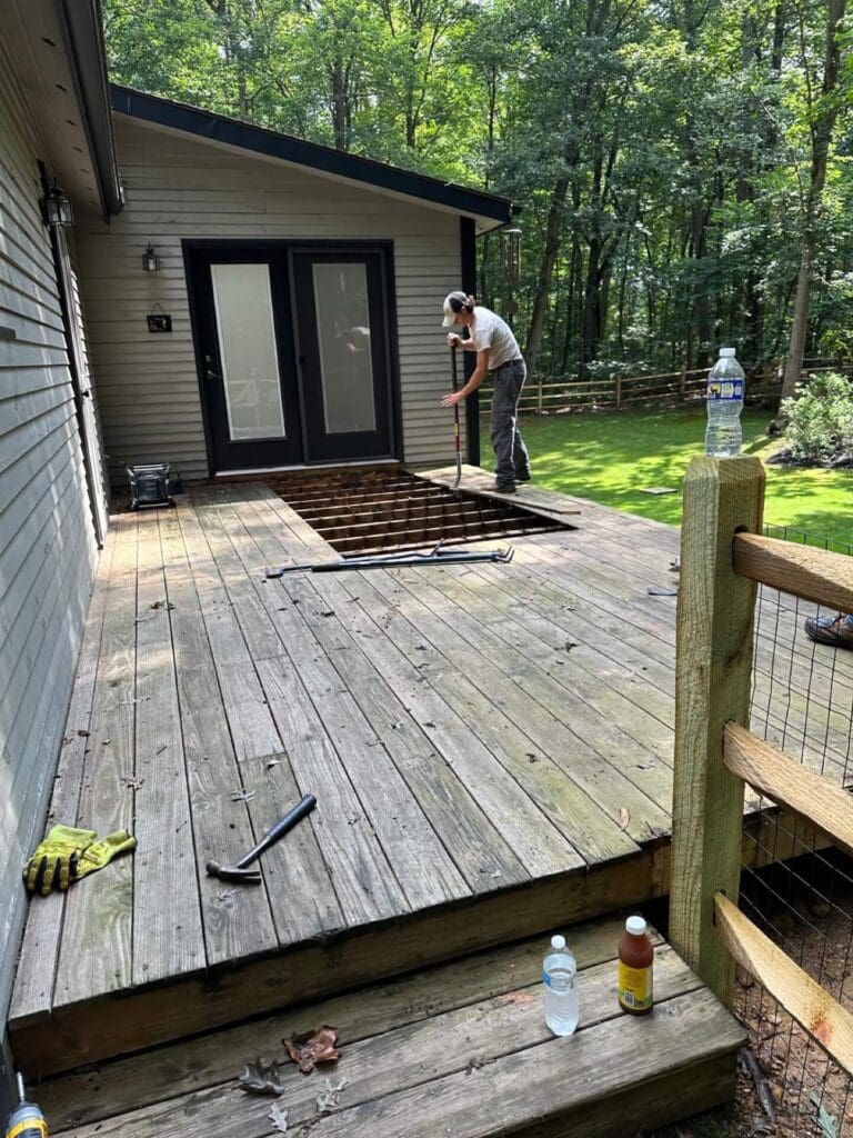 deck building in Harrisburg