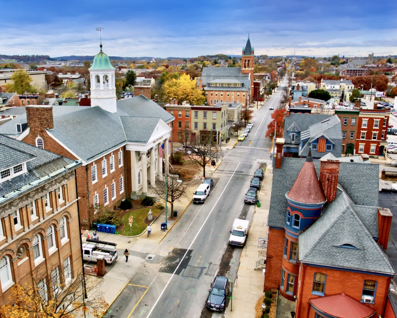 york city downtown